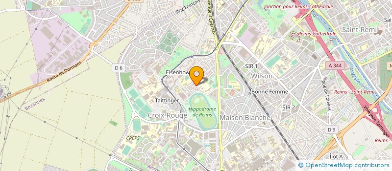 localisation de l'entreprise CKB TRANSPORT  CORMONTREUIL