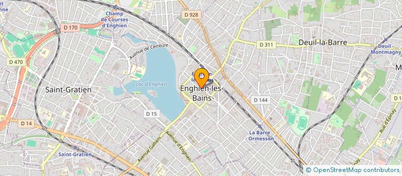 localisation de l'entreprise CKC ETERNAL ENERGY à ENGHIEN-LES-BAINS