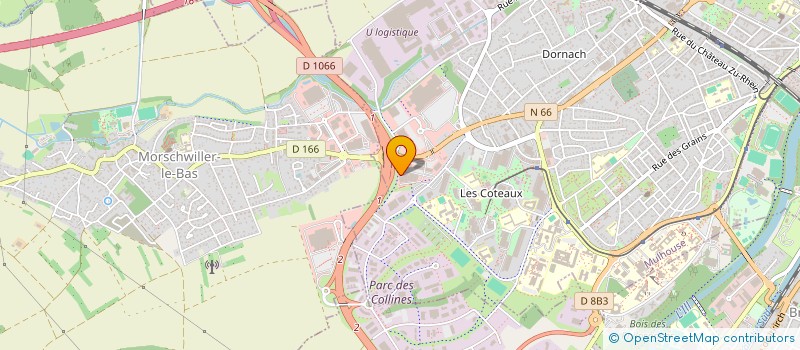 localisation de l'entreprise CKD à MULHOUSE