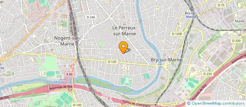 localisation de l'entreprise CKD  LE PERREUX-SUR-MARNE