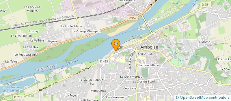 localisation de l'entreprise CKDIET  AMBOISE