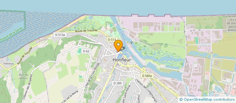 localisation de l'entreprise CKDO à HONFLEUR