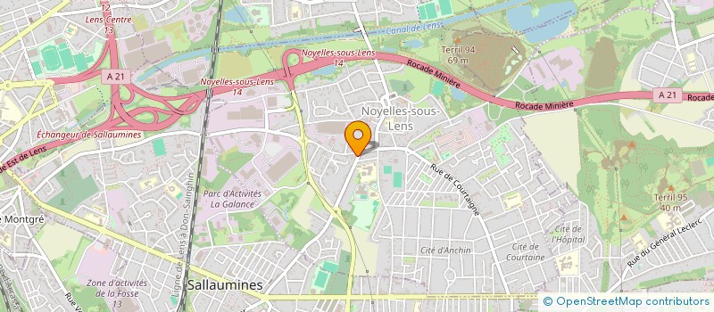 localisation de l'entreprise CKEL  NOYELLES-SOUS-LENS