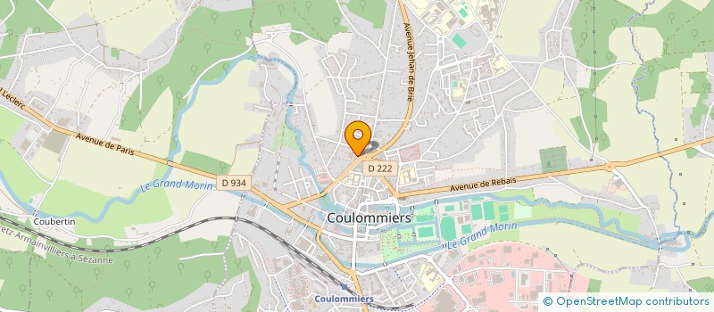 localisation de l'entreprise CKF CONCESSION à COULOMMIERS