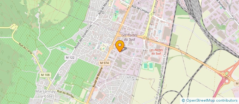 localisation de l'entreprise CKF ENERGIES à MARSANNAY-LA-COTE