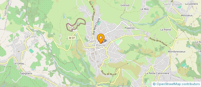 localisation de l'entreprise CKFD  SAINT-MARTIN-LA-PLAINE