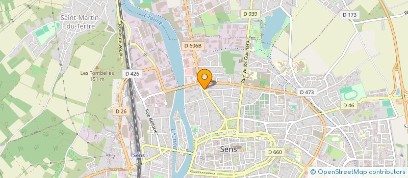 localisation de l'entreprise CKFLAT  SENS