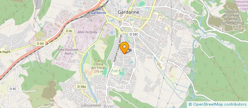 localisation de l'entreprise CKG CONSULTING  GARDANNE