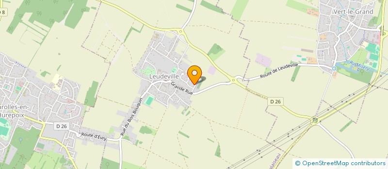 localisation de l'entreprise CKGL IMMO  LEUDEVILLE
