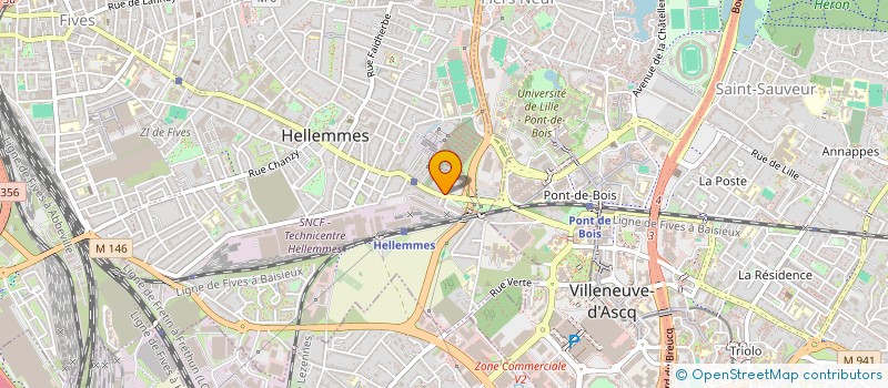 localisation de l'entreprise CKIA - ETOILE à LILLE