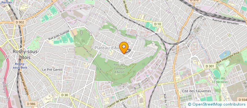 localisation de l'entreprise CKII CONSULTING  NEUILLY-PLAISANCE