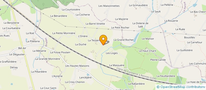 localisation de l'entreprise CKIMMO  BRIELLES