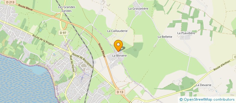 localisation de l'entreprise CKINVESTIMMO  PORNIC