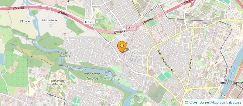 localisation de l'entreprise CKIRKOC IMMOBILIER à AVRILLE