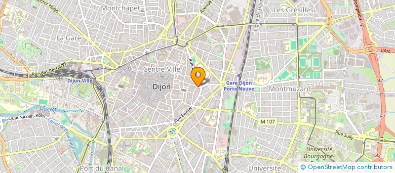 localisation de l'entreprise CKJ à DIJON