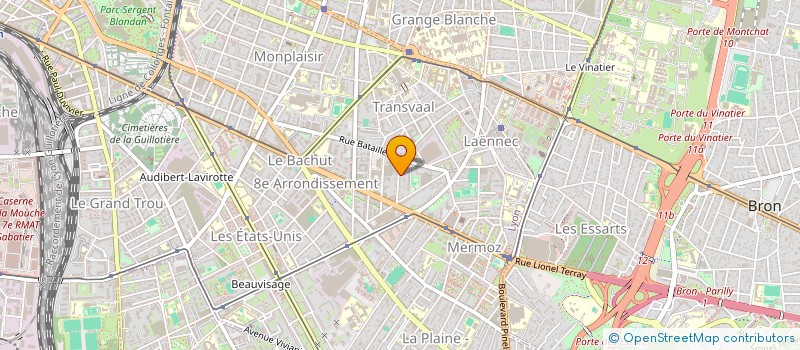 localisation de l'entreprise CKJ  LYON