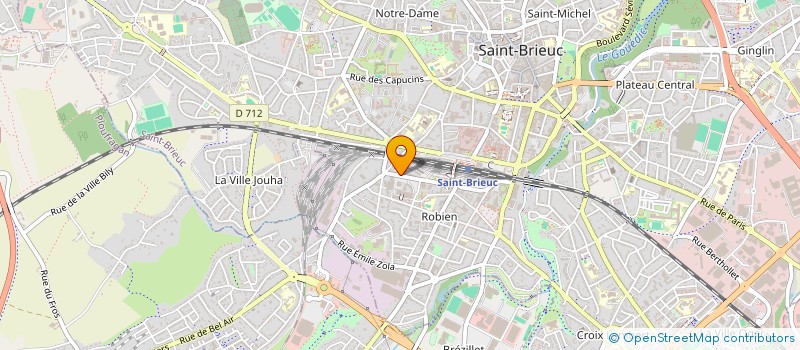 localisation de l'entreprise CKJ à SAINT-BRIEUC