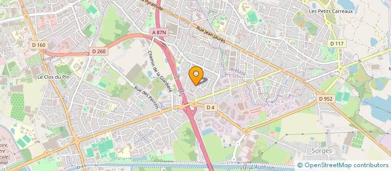 localisation de l'entreprise CKL  LES PONTS-DE-CE