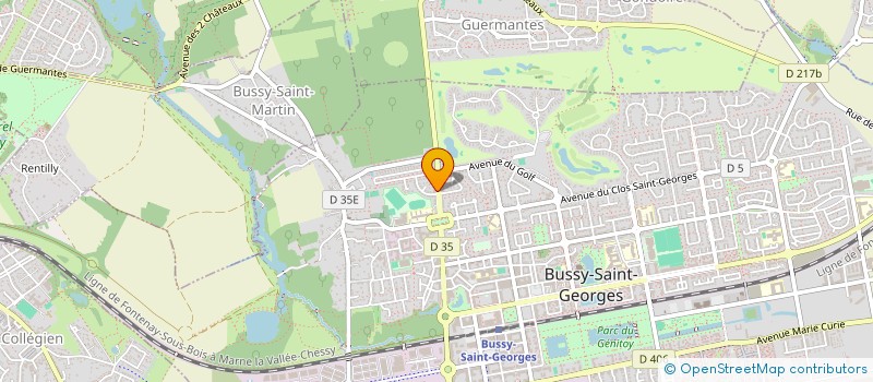 localisation de l'entreprise CKL  BUSSY-SAINT-GEORGES