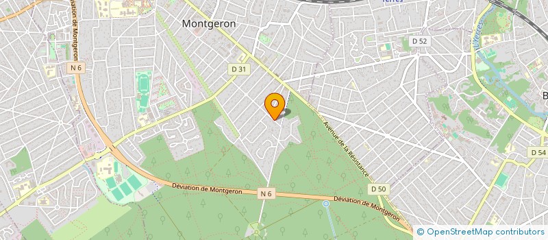 localisation de l'entreprise CKL IMMOBILIER à MONTGERON