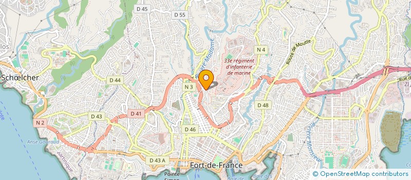 localisation de l'entreprise CKLAIR à FORT-DE-FRANCE