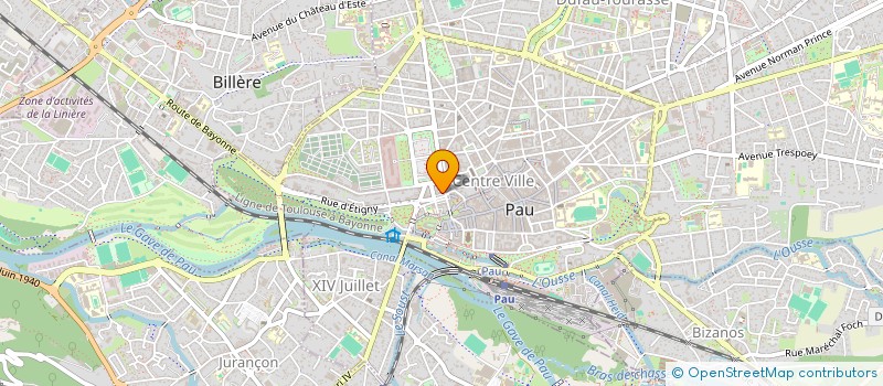 localisation de l'entreprise CKLASS à PAU