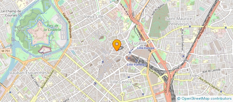 localisation de l'entreprise CKLD DISTRI à LILLE