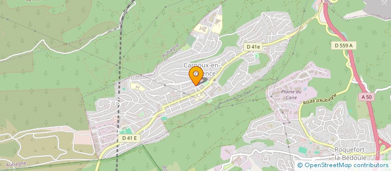 localisation de l'entreprise CKLM à CARNOUX-EN-PROVENCE