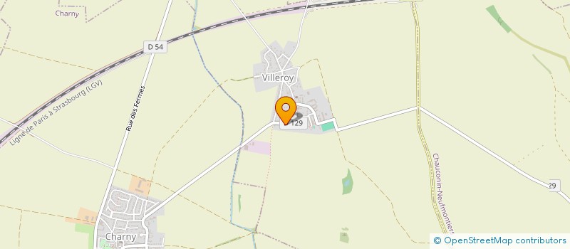 localisation de l'entreprise CKLM TRANSPORT  VILLEROY