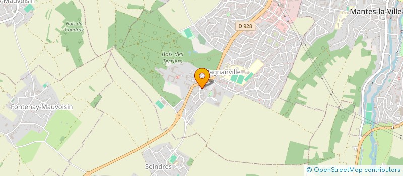 localisation de l'entreprise CKLN  MAGNANVILLE