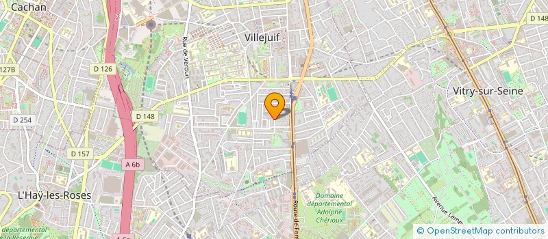 localisation de l'entreprise CKLP à VILLEJUIF