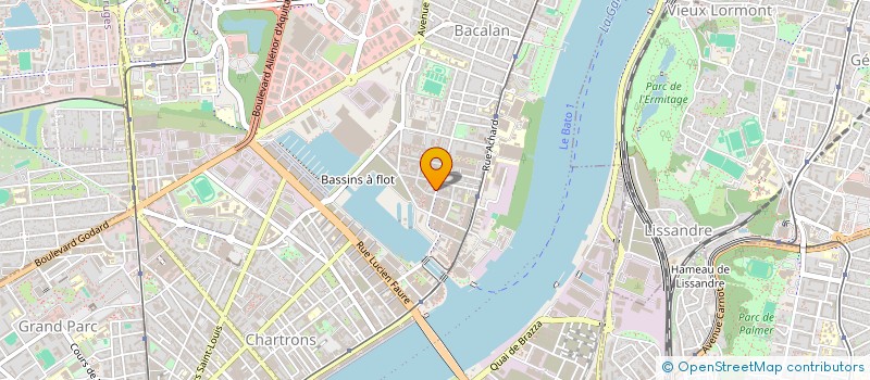 localisation de l'entreprise CKLR BORDEAUX  BORDEAUX