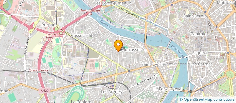 localisation de l'entreprise CKM à TOULOUSE