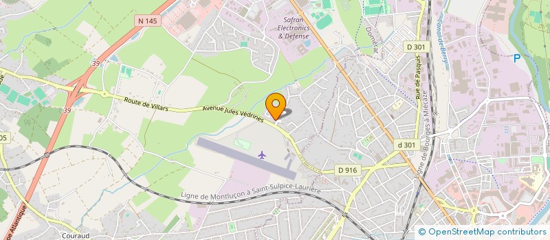 localisation de l'entreprise CKM à DOMERAT