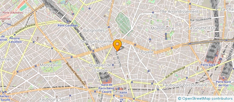 localisation de l'entreprise CKM BAT à PARIS