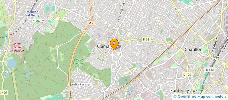 localisation de l'entreprise CKM CONSULTING  CLAMART