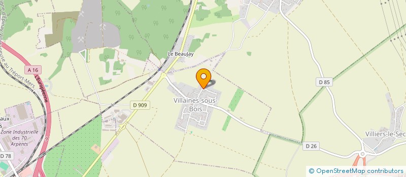localisation de l'entreprise CKM FORMATION à GROSLAY