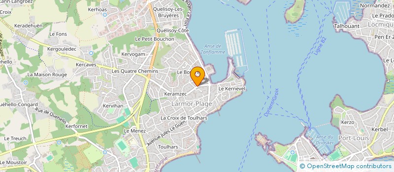 localisation de l'entreprise CKM HOLDING  LARMOR-PLAGE