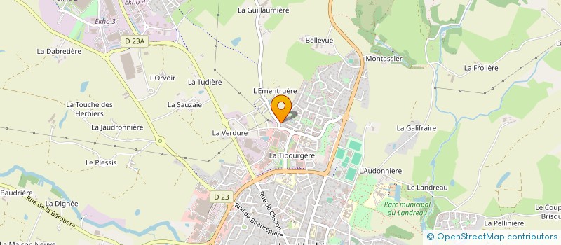 localisation de l'entreprise CKMR à LES HERBIERS