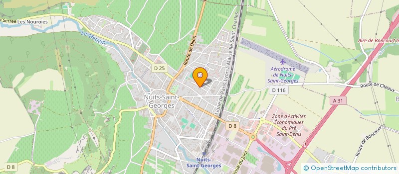 localisation de l'entreprise CKN à NUITS-SAINT-GEORGES