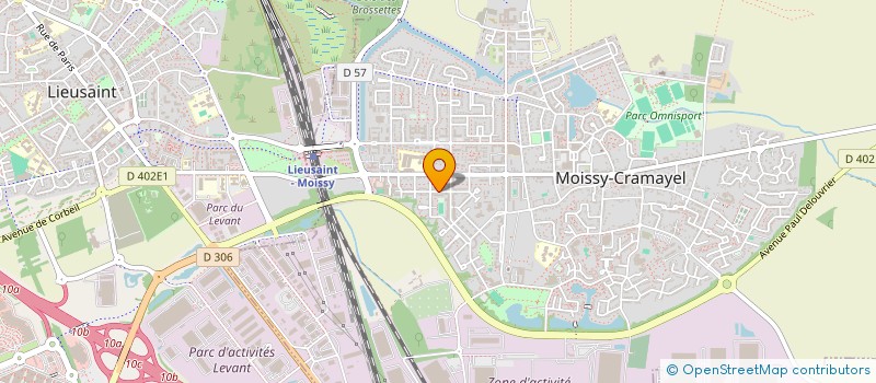 localisation de l'entreprise CKN BAT à MOISSY-CRAMAYEL