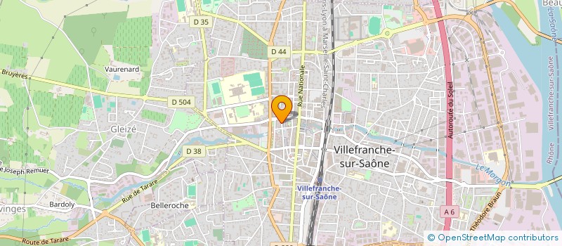 localisation de l'entreprise CKNOEPFLI à VILLEFRANCHE-SUR-SAONE