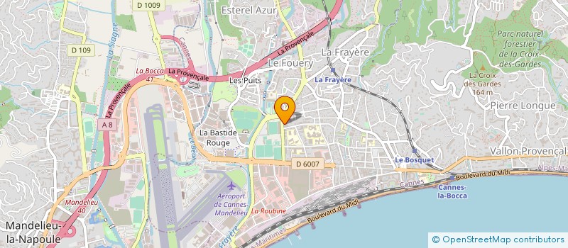 localisation de l'entreprise CKO  CANNES