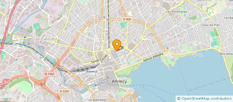 localisation de l'entreprise CKOHLER AVOCAT à ANNECY