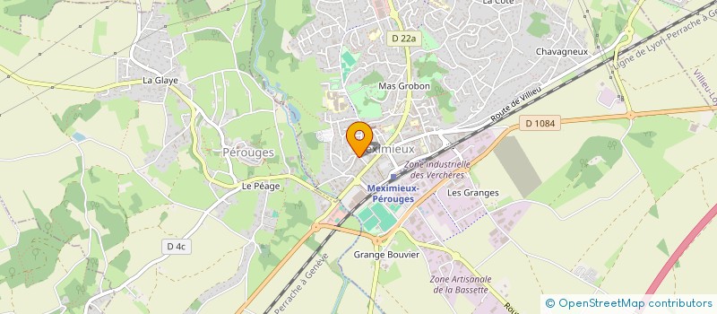localisation de l'entreprise CKORR à MEXIMIEUX