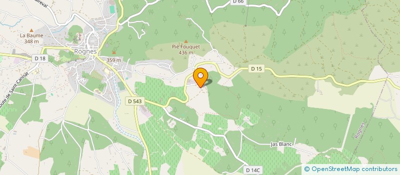 localisation de l'entreprise CKP  ROGNES