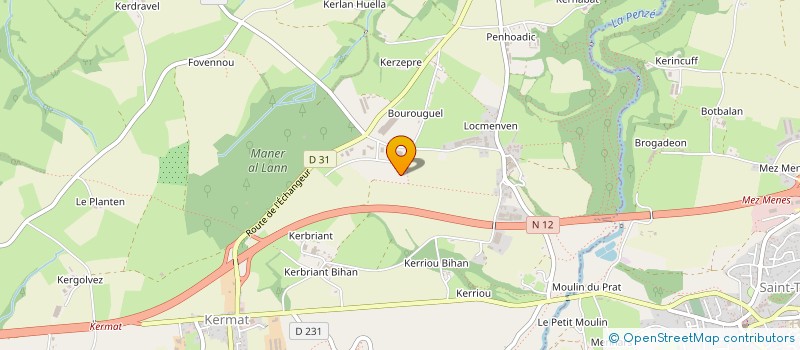 localisation de l'entreprise CKPL  GUICLAN