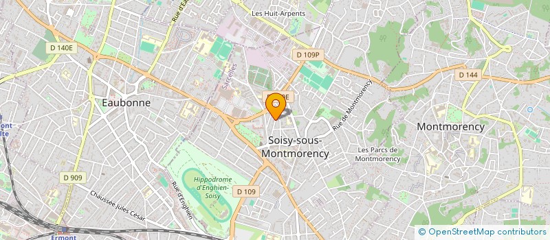 localisation de l'entreprise CKRV HOLDING  SOISY-SOUS-MONTMORENCY