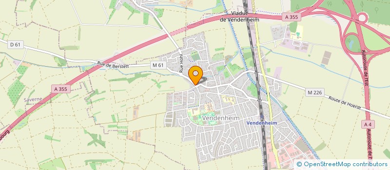 localisation de l'entreprise CKS  ECKWERSHEIM