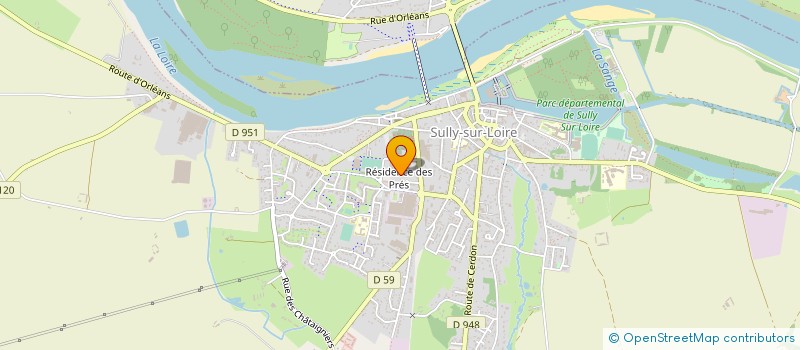 localisation de l'entreprise CKSE à SULLY-SUR-LOIRE